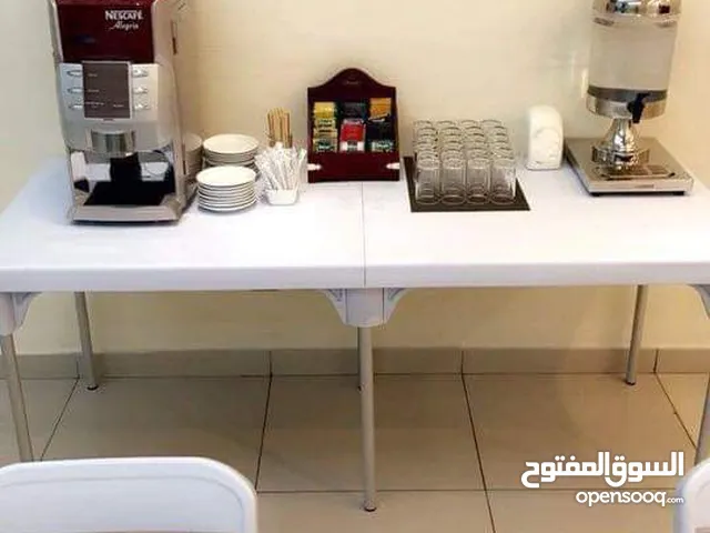 طاولة طوي وكراسي مناسبة لعزايم رمضان