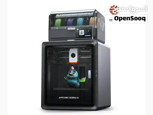 طابعة المجسمات ثلاثية الأبعاد  اAnycubic Kobra S1 - High Speed 3D Printer