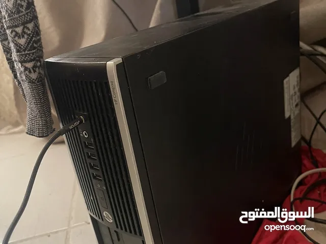 حاسبة HP كوراي 5 جيل 4 ذاكرة 256 HDD مع 128 SSD رام 4 قابل للتطوير مع كيبورد ريد راكون
