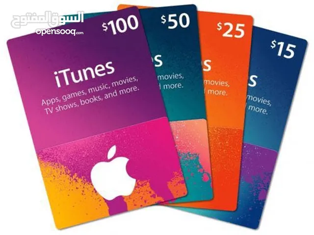 iTunes gaming card for Sale in Al Batinah