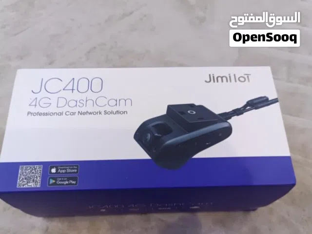 تُظهر الصورة صندوق كاميرا مراقبة للسيارات (داش كام) من نوع Jimi IoT JC400،