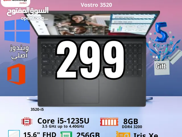 Laptop Dell vostro 3520 Ci5-12 لابتوب ديل كور اي 5 الجيل الثاني عشر