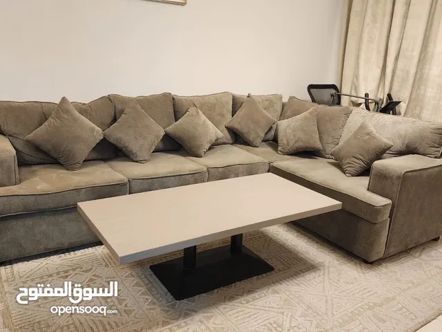 صوفة تلاجة 3 طاولات مرايا مع دولاب