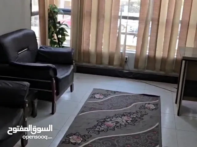 للايجار مكتب 100 متر مفروش مكيف بشارع السودان الرئيسي دور اول