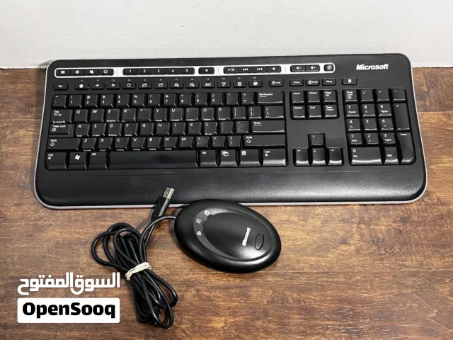 كيبورد وماوس مايكروسوفت اصلي وايرلس بسعر 15