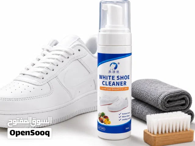 منظف أحذية بيضاء رغوي 2×1 بدون ماء - 200ml - Rich Foam - للرياضي والجلدي - Generic