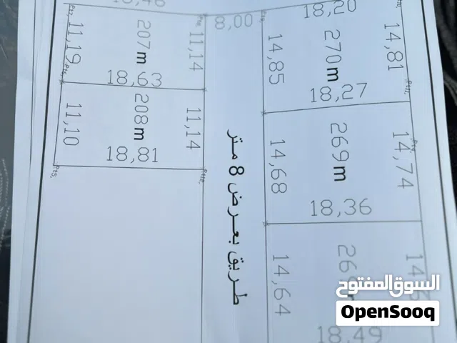 قطع اراضي سكنية ف طريق البينيا شارع البرج