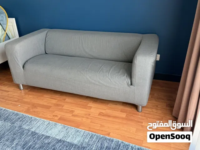 KLIPPAN 3-seat sofa, grey