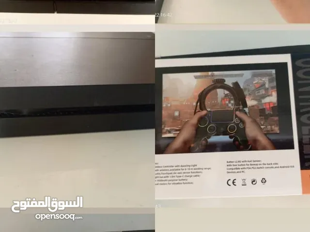 بلايستيشن فور فات مستعملة مقابل لابتوب يستحمل العاب مع بدل صغير و السعر قابل للمناقشة