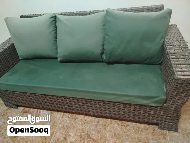 طقم راتان تفصيل مع طاولة راتان الوجوه دبل فيس الوجه لونين