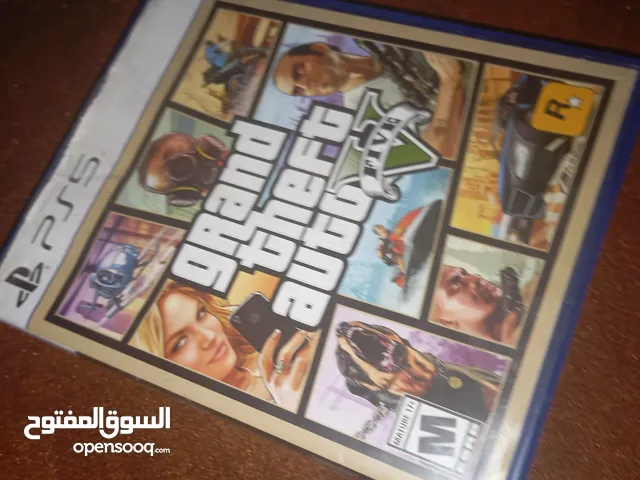 دسكه GTA5 سوني 5 استعمل نضيفه