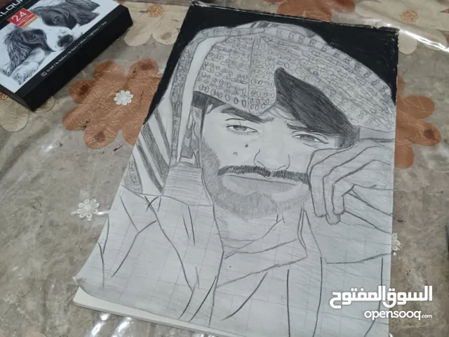 رسمة المشهور التيكتوكر منصور ال زايد