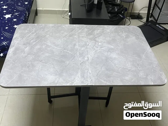 Foldable table mostly new. Used for months only