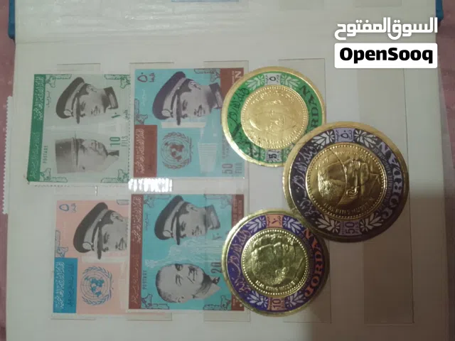 طوابع اردنيه بحاله ممتازه