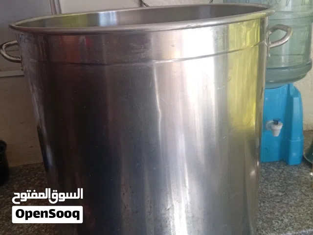 طنجرة ستالس حجم 150 لتر استخدام غذائي بحاله جيدة