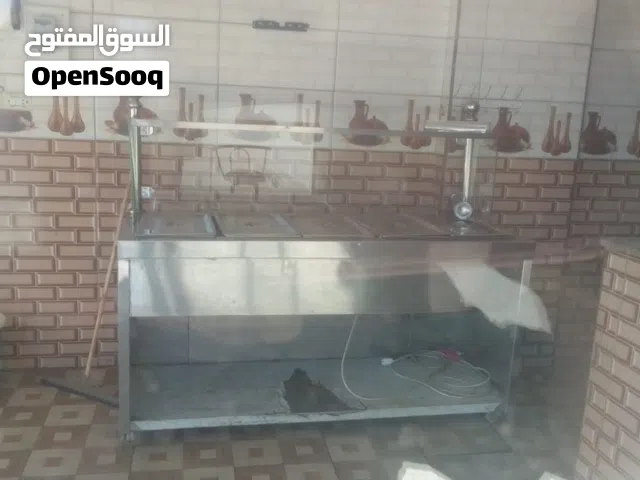 مطعم للايجار 300 دينار مع عدة فرن غاز ثلاجة عرض