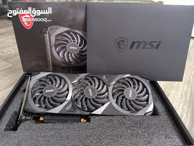 للبيع كرت 3060TI MSI 3FAN الكرت نظيف