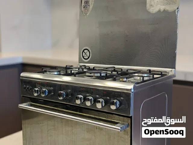 غاز طباخ استانس ستيل 80 سم  5  عيون للبيع
