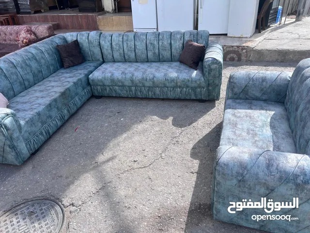 طقم كورنر 8مقاعد بحال الوكاله وسعر حررررق تفصيل خشب ابيض وأسفنج ضغط عالي بحال الوكاله ((بسعر مغري ج