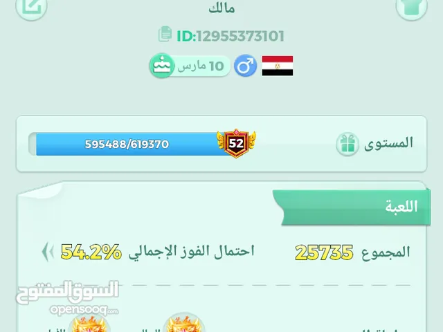 حساب يلا لودو للبيع