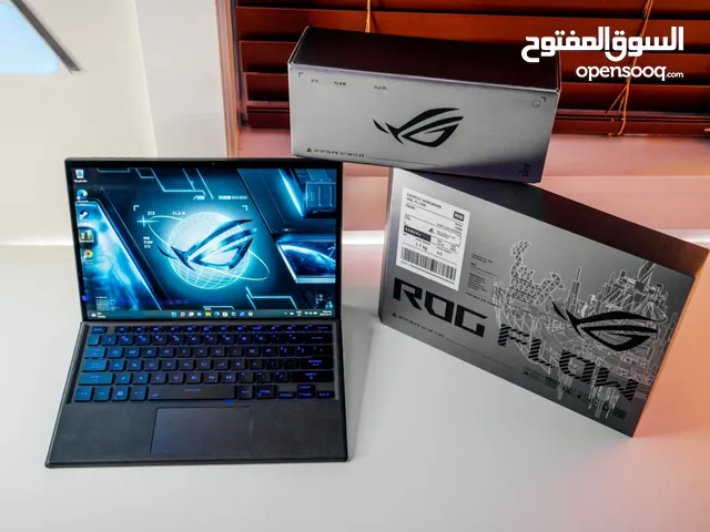 ASUS ROG Flow Z13 Tablet DDR5 شاشه 4K جماعة گيمنك ديزاينر والمونتاج 120H مواصفات بالوصف ن لوك