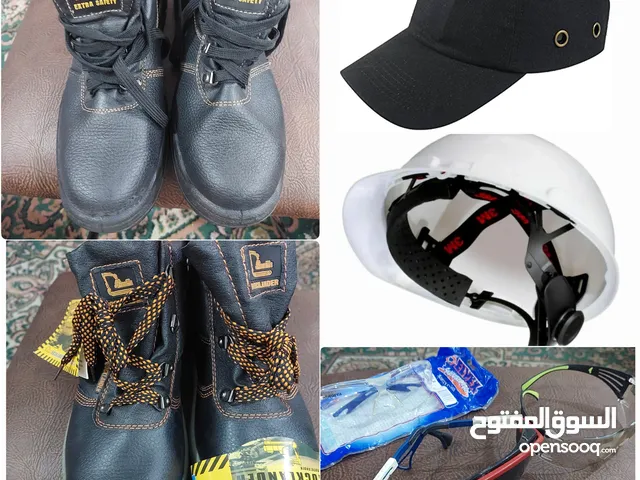 2Safety Footwear, 2Safety Hard Hat, and 3Safety Glasses