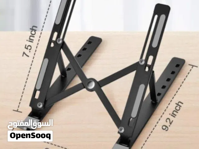 ستاند ايباد ولابتوب محمول مصنوع من الحديد الحفيف الغير قابل للصدأ او التآكل