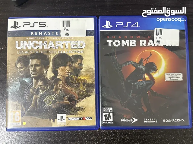 Uncharted 4 and lost legacy+ tomb raider