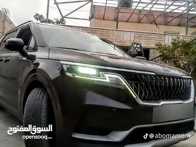 كيا كرنفال 2021 ترخيص 2021 عدد ركاب. 7+1 موجوده في يطا