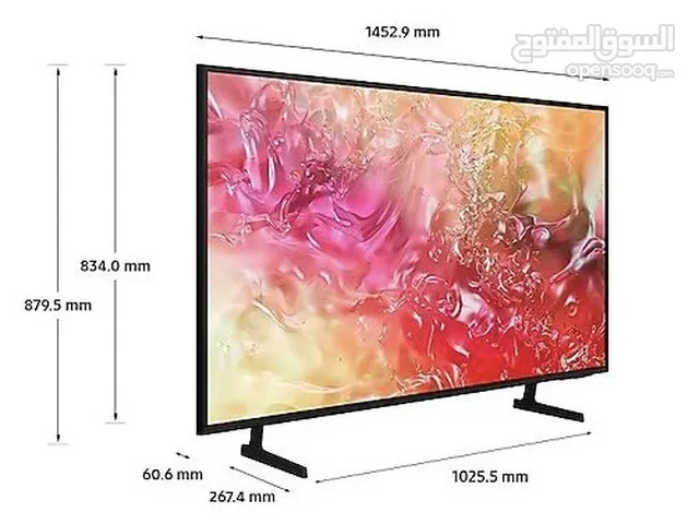 Samsung 65 inch DU7000 FLAT UHD 4K Resolution - 2024