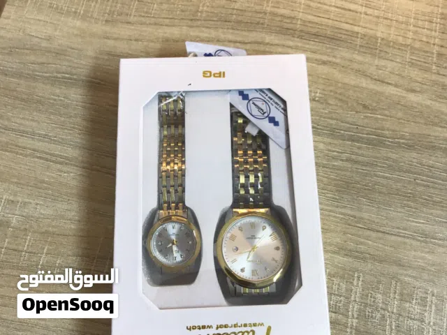 ساعة تون نوعية ممتازة ضد الماء ضمان سنه .