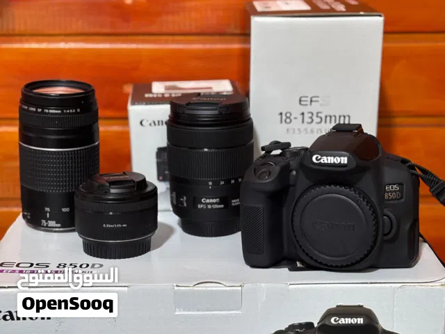 canon 850D للبيع مع كامل اغراضها