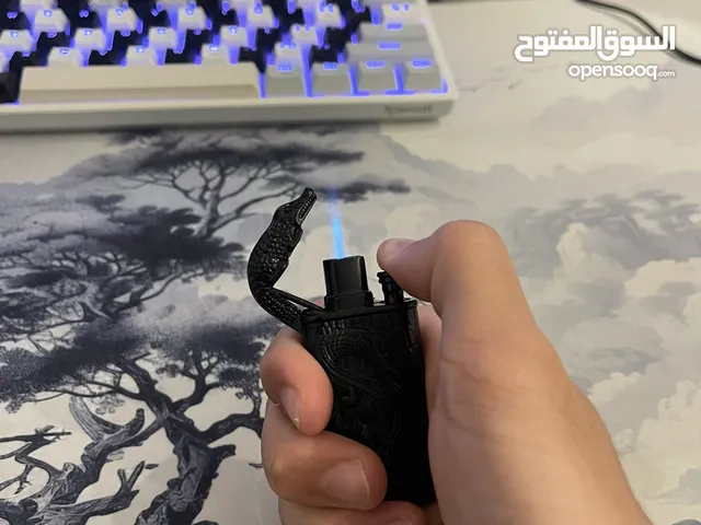 black luxurious dragon lighter