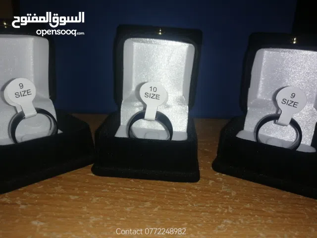 خاتم تنجستن رجالي للبيع