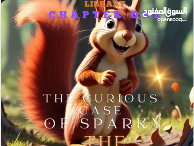 كتاب للأطفال بعنوان (The Curious Case of Sparky the Squirrel)