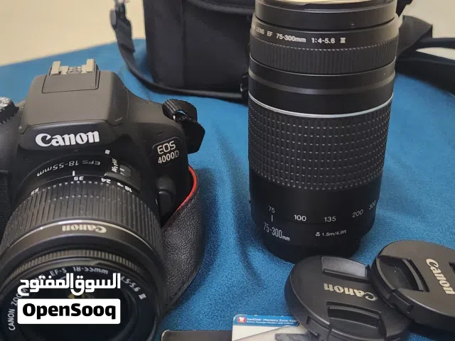 Canon 4000D DSLR  & LENCE for sale