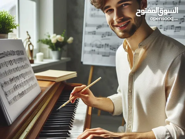 مدرب بيانو خبرة 15 سنة في تدريب البيانو لجميع المستويات . الحصة الاولى مجانا لتحديد المستوى والمنهج
