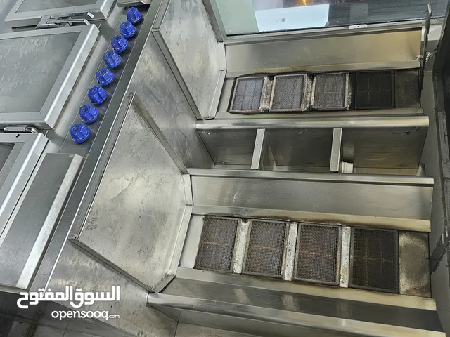 ماكينة شاورما كاملة مع الثلاجة  تصنيع الحلبى