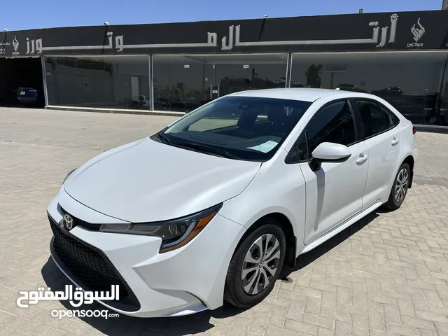 تويوتا كورولا هايبرد 2022 ( بدون جمرك ) فحص كامل بطارية ليثيوم