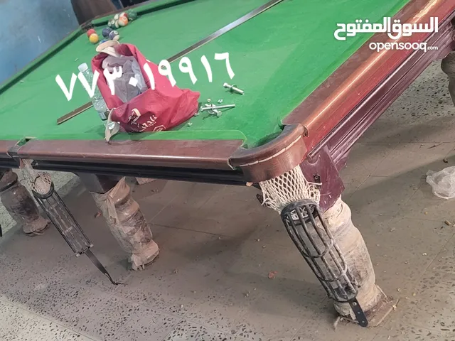 بلياردو نظيف 9 قدم ابو 6 ارجل