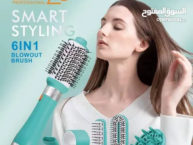 فرشاة الشعر المميزة من ماركة إنزو الإيطالية  لون فخم ومميز – أداة واحدة للتجفيف والتصفيف ت