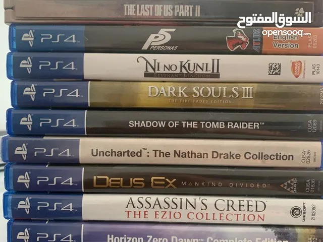 مطلوب العاب PS4 نظيفة مع الكتيب للبيع بسعر 5 ريال او اقل
