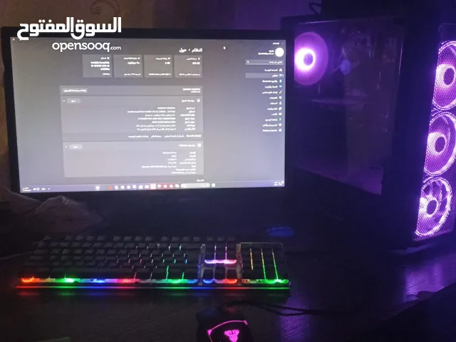 كمبيوتر مكتبي +شاشة العاب بسعر مميز