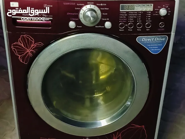 12:5 kg washer and dryer for sale in good working with warranty delivery is available