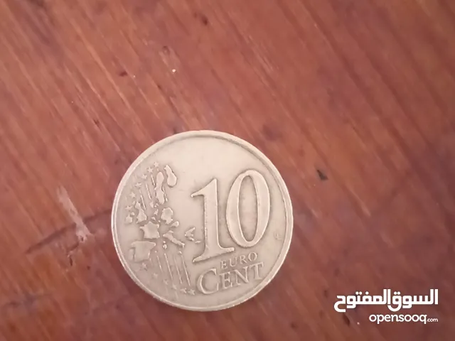 القطعة النقدية فرنسية 10 euro cent السنة 1999