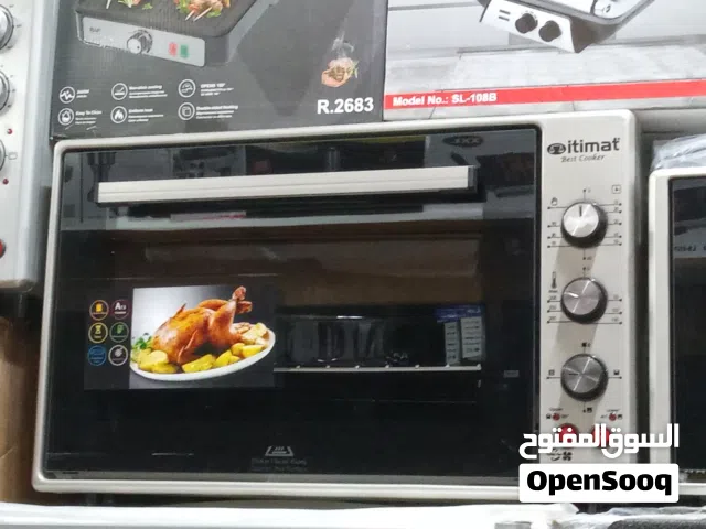 فرن كهربائي Itimat 60 لتر بمروحة Turbo – زجاج مزدوج ونتائج احترافية