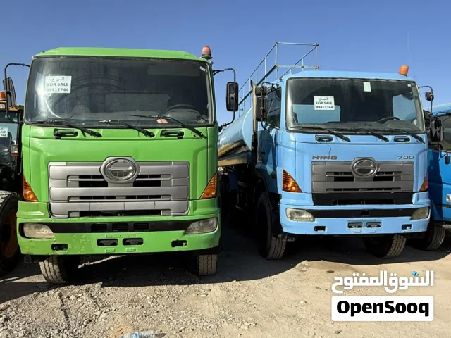 للبيع هينو صهريج مياه 2008&2007