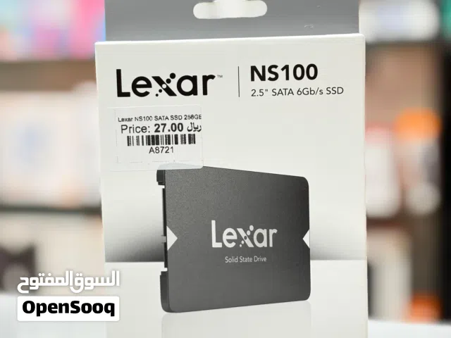 Brand New Lexar 256GB SSD in Oman  Durable  3 Year Warranty