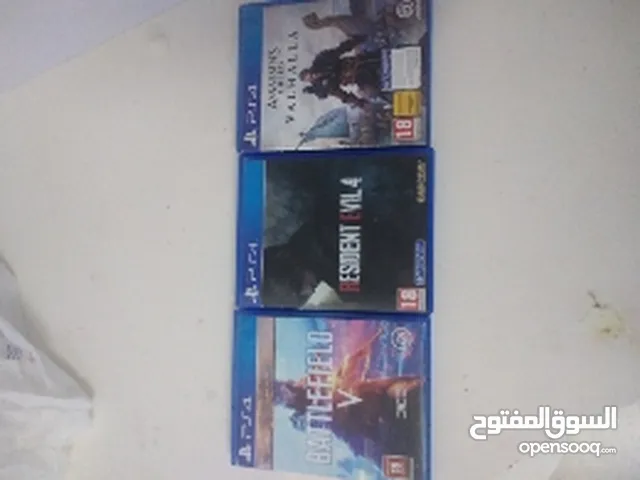 العاب بلستيشن 4 اقرا الوصف resident evil4 BattlefieldV ASSASSINS CREED VALHALLA  minecraft