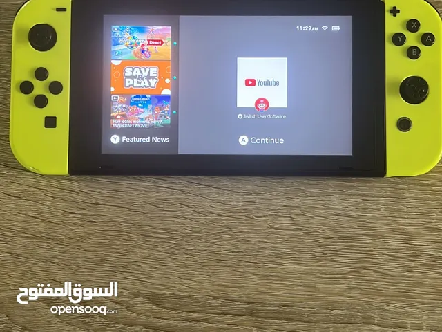 Nintendo switch with controller